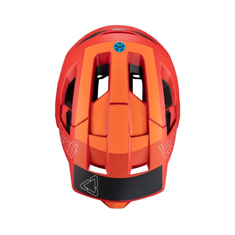 Leatt Enduro 4.0 2in1 Full Face MTB Helmet - Red-5