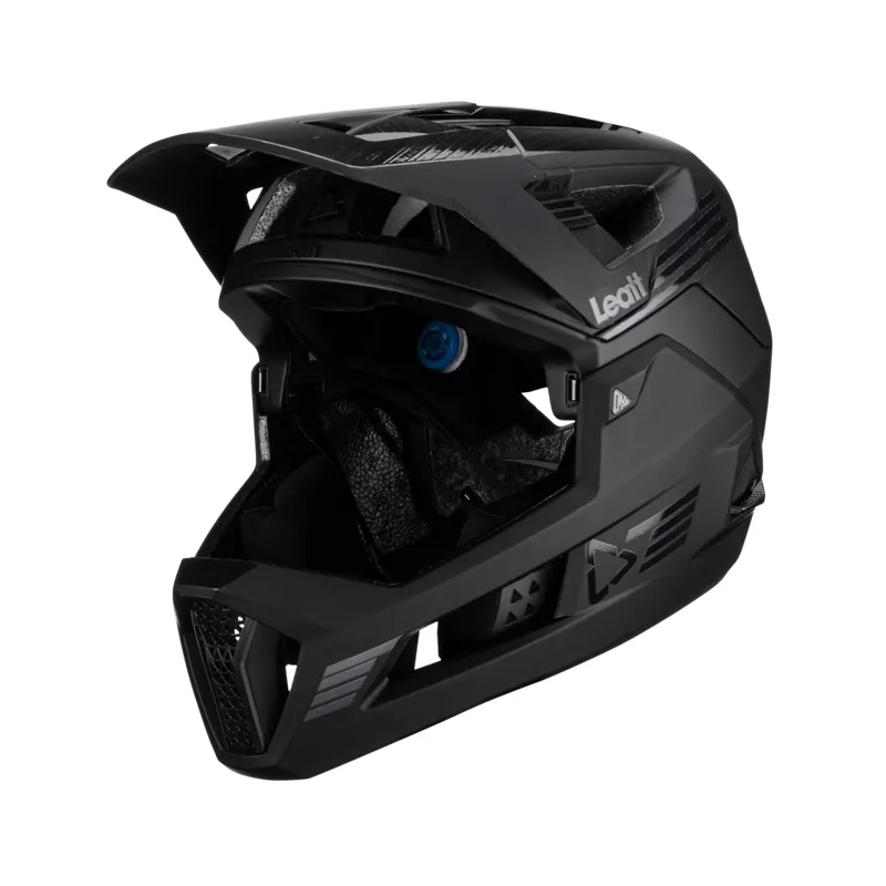 Leatt Enduro 4.0 MTB Full Face Helmet - Stealth-1