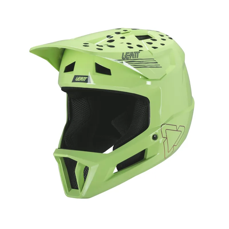 Leatt MTB Gravity 1.0 Junior Full Face Helmet - Mojito Green-1