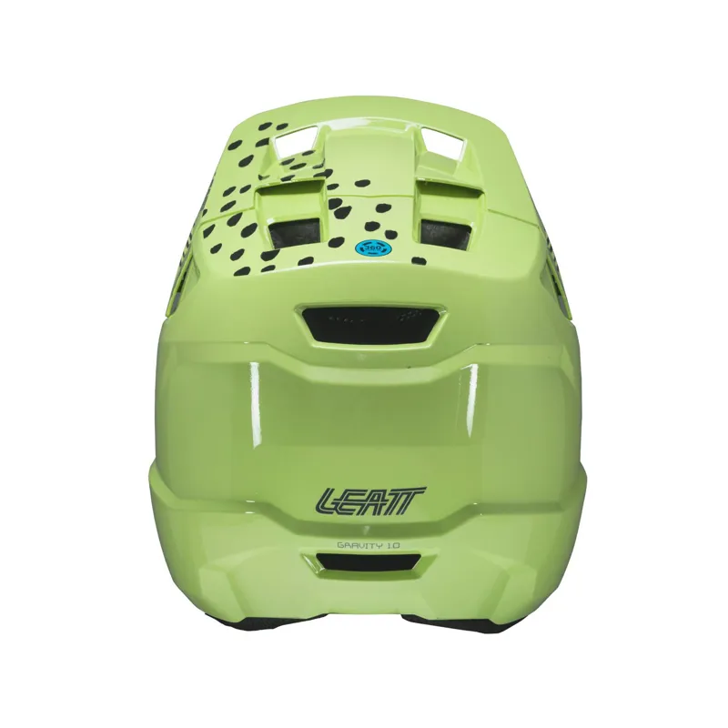Leatt MTB Gravity 1.0 Junior Full Face Helmet - Mojito Green-5