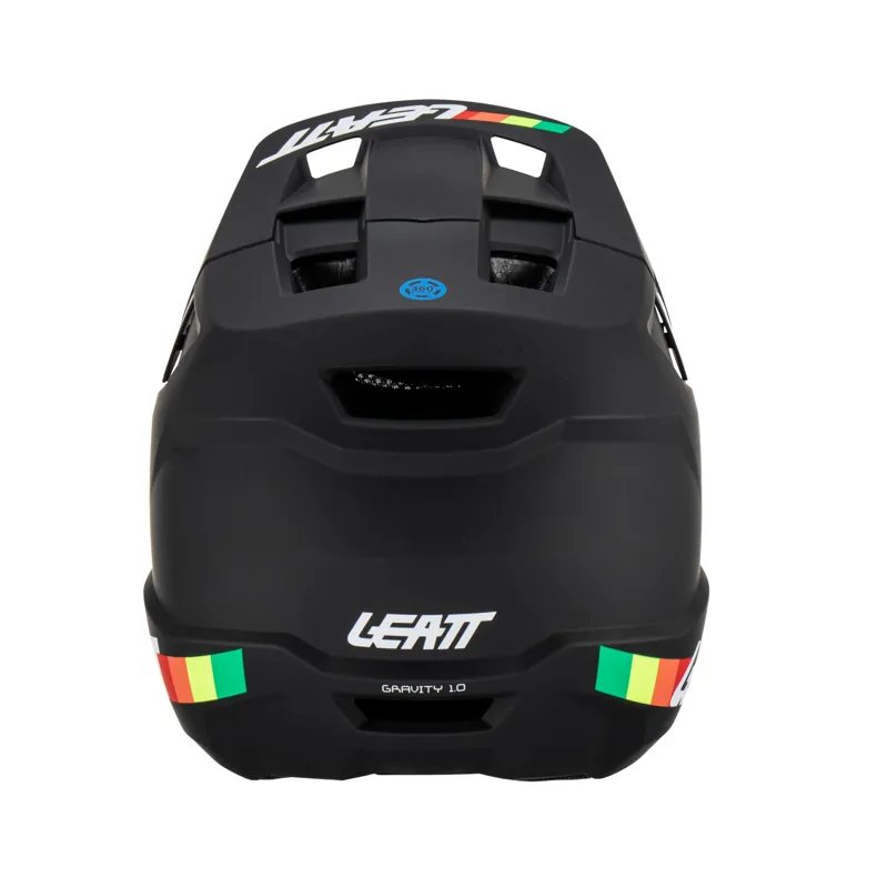 Leatt Helmet MTB Gravity 1.0 Full Face Helmet - Black-4