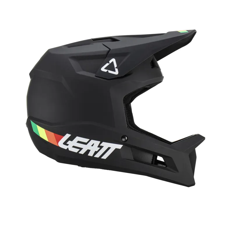 Leatt Helmet MTB Gravity 1.0 Full Face Helmet - Black-3