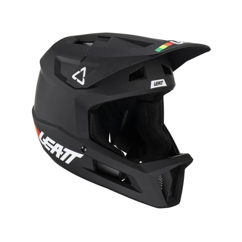 Leatt Helmet MTB Gravity 1.0 Full Face Helmet - Black-2