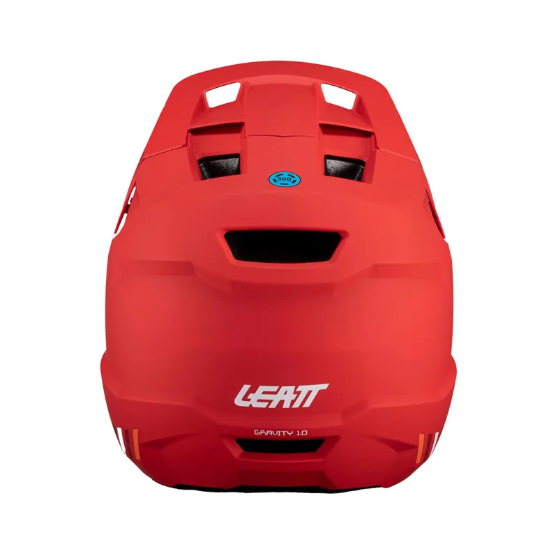 Leatt Helmet MTB Gravity 1.0 Full Face Helmet - Red-5
