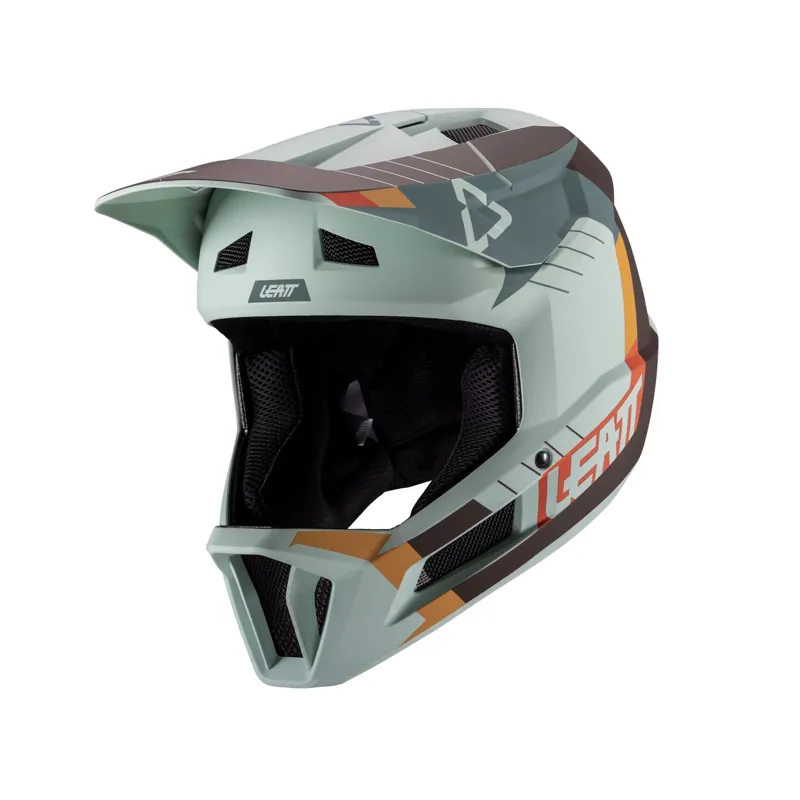 Leatt Helmet MTB Gravity 2.0 Full Face Helmet - Mint Green-1