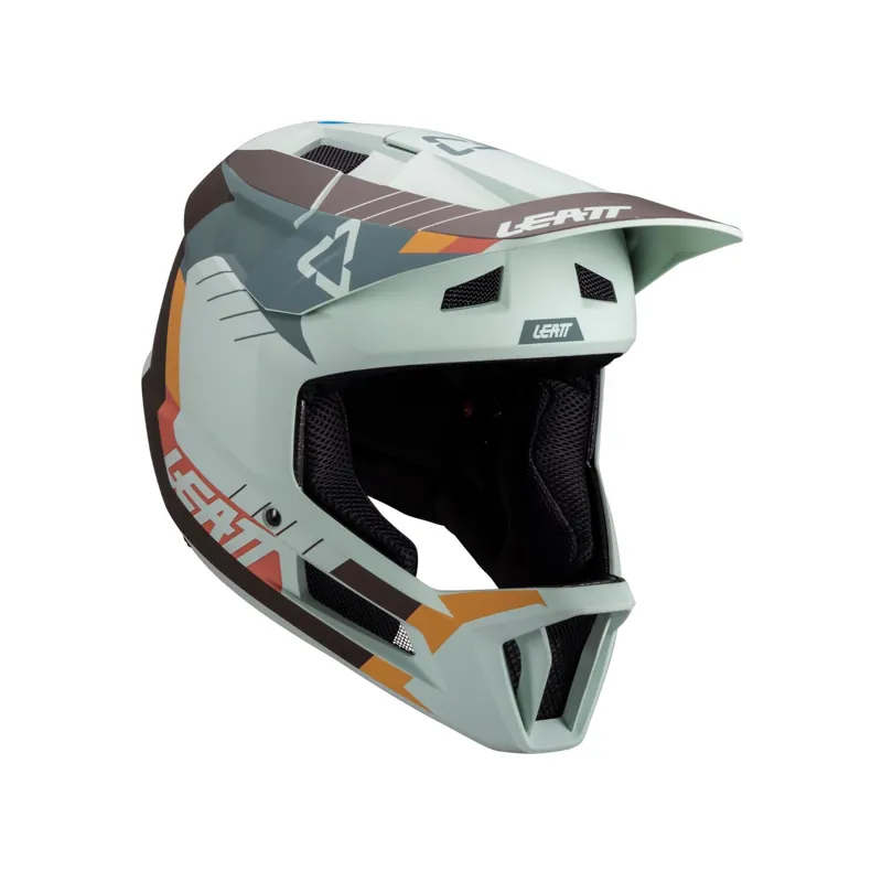Leatt Helmet MTB Gravity 2.0 Full Face Helmet - Mint Green-3