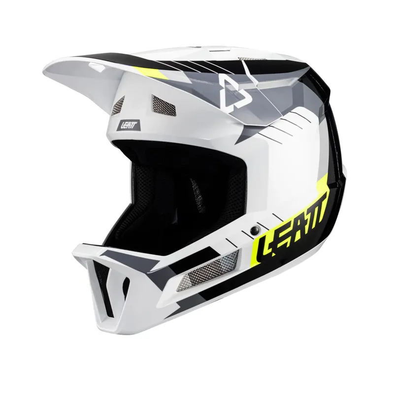 Leatt Helmet MTB Gravity 2.0 Full Face Helmet - White-1