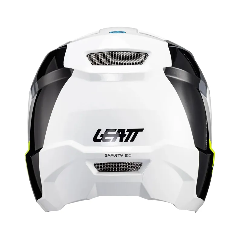 Leatt Helmet MTB Gravity 2.0 Full Face Helmet - White-4