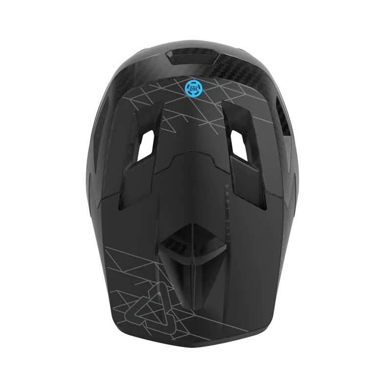 Leatt MTB Gravity 6.0 Full Face Helmet - Stealth-5