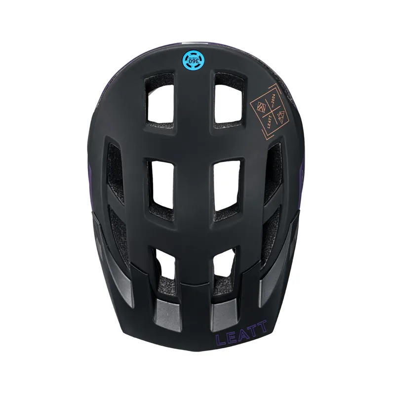 Leatt Helmet MTB Trail 2.0 Cycle Helmet - Velvet-4