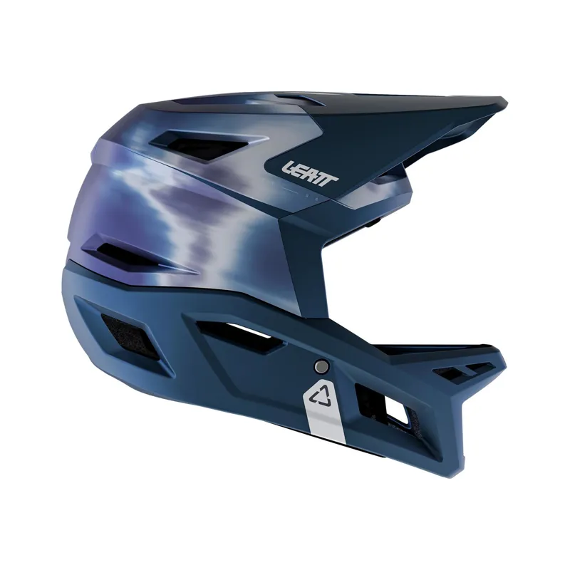 Leatt Helmet MTB Gravity 4.0 Full Face Helmet - Galaxy Blue-2