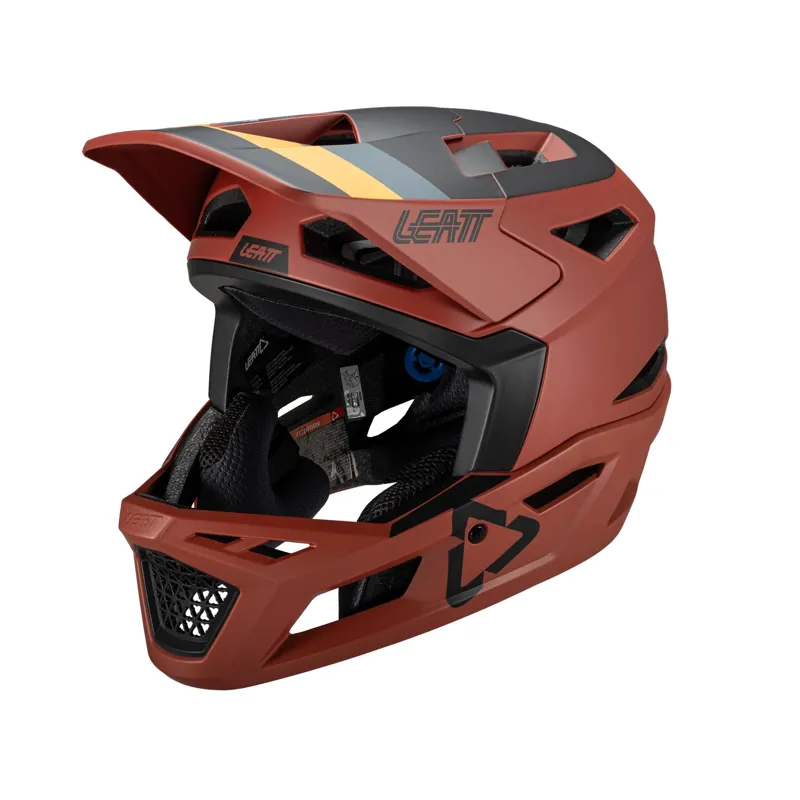 Leatt Helmet MTB Gravity 4.0 Full Face Helmet - Lava Red-1