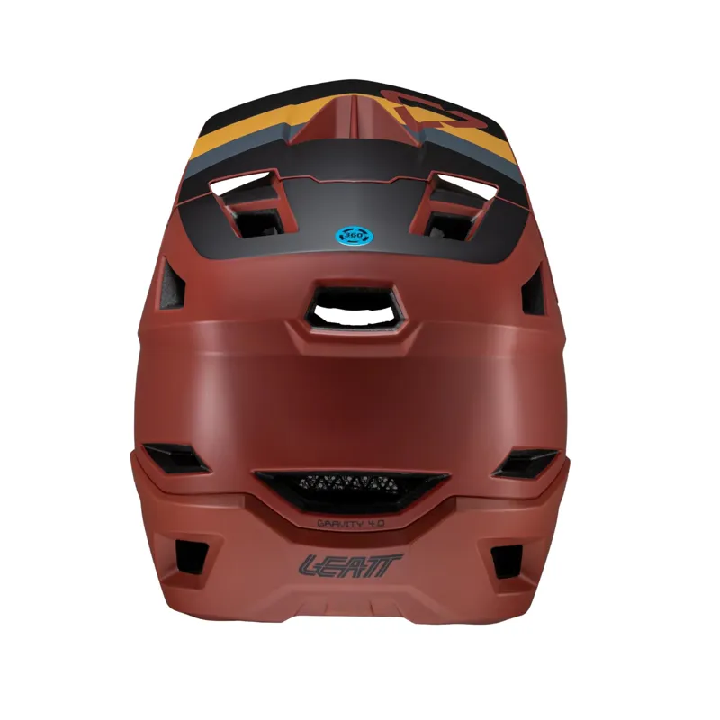 Leatt Helmet MTB Gravity 4.0 Full Face Helmet - Lava Red-5