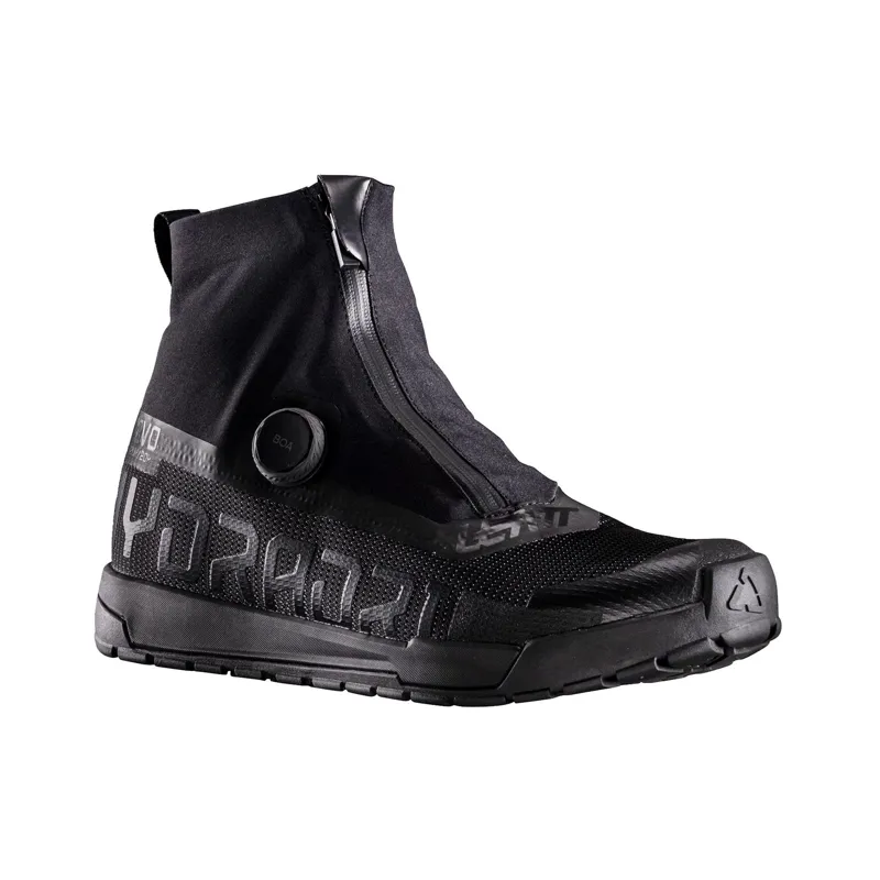 Leatt HydraDri ProFlat 7.0 Boa Waterproof Boots V26 2026 - Black-1
