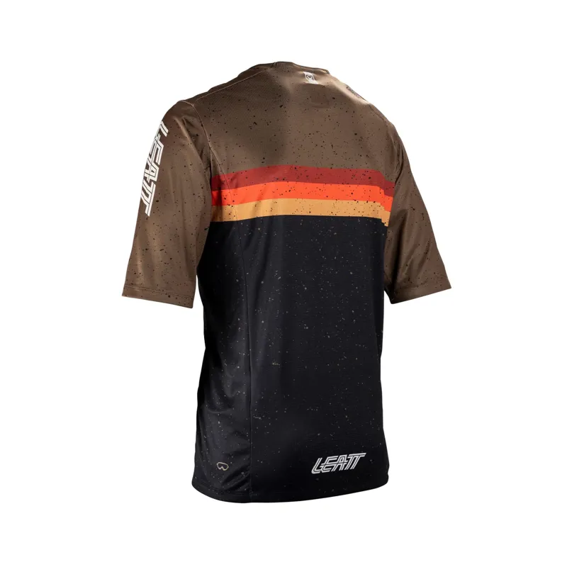 Leatt Enduro 3.0 MTB Short Sleeve Jersey - Black-1