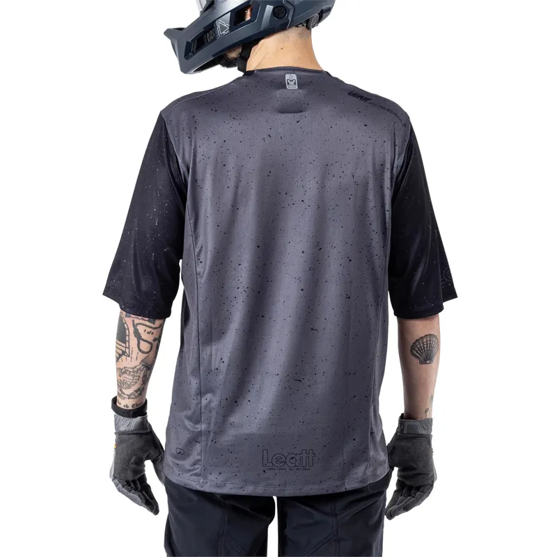 Leatt Jersey Enduro MTB 3.0 Short Sleeve Jersey - Graphite-3