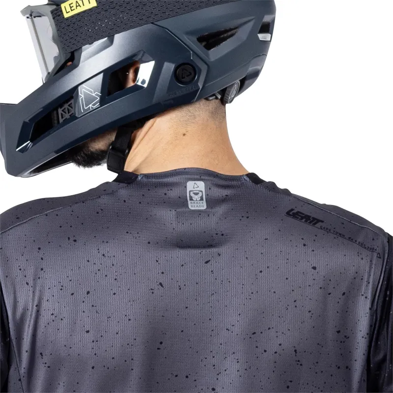 Leatt Jersey Enduro MTB 3.0 Short Sleeve Jersey - Graphite-5