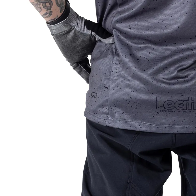Leatt Jersey Enduro MTB 3.0 Short Sleeve Jersey - Graphite-7