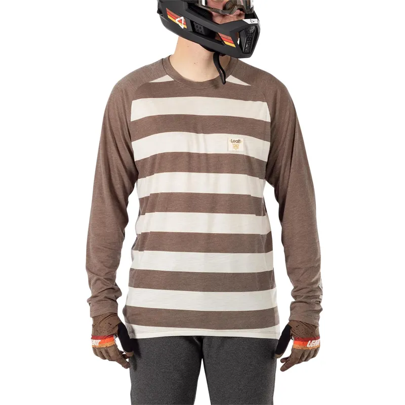 Leatt Jersey Gravity MTB  2.0 Long Sleeve Jersey - Loam-2