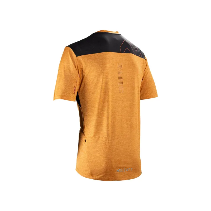 Leatt Trail 1.0 MTB Short Sleeve Jersey - Rust-5