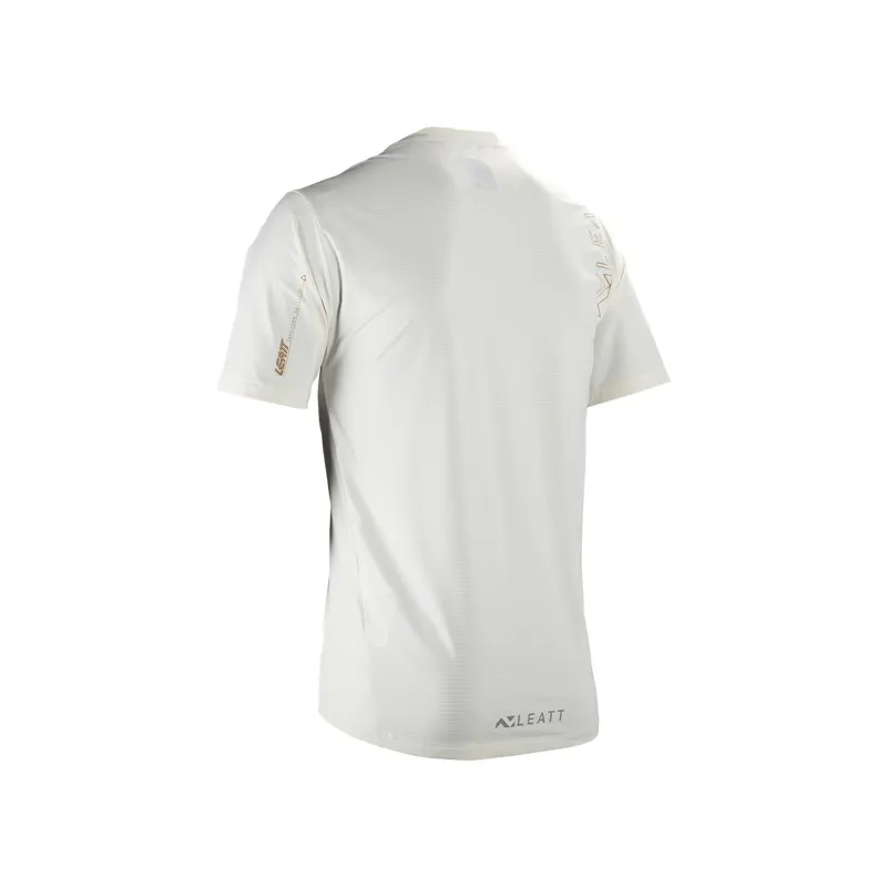 Leatt Jersey MTB Trail X-Flow 1.0 Short Sleeve Jersey - Cream-1