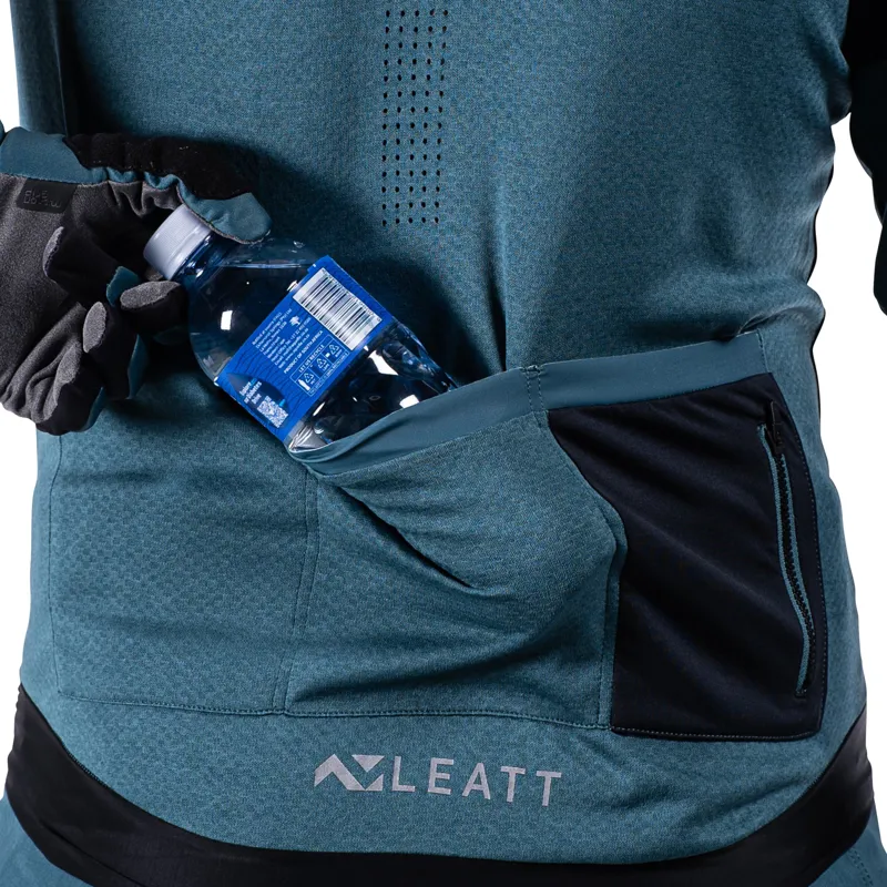 Leatt Jersey MTB Trail 4.0 Long Sleeve Jersey - Teal-5