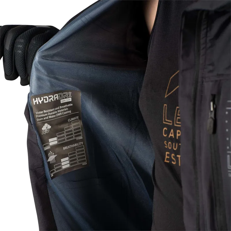 Leatt MTB HydraDri 2.0 Waterproof Jacket - Black-3