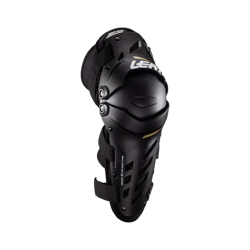 Leatt Dual Axis Knee/Shin Guards - Black-2