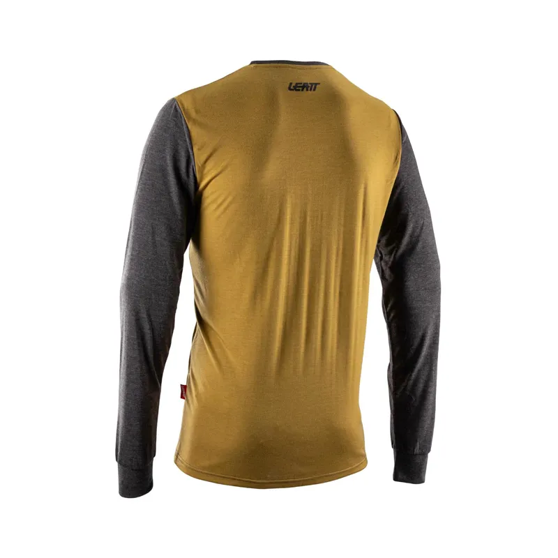 Leatt Long Sleeve Shirt Tech - Brass Brown-1
