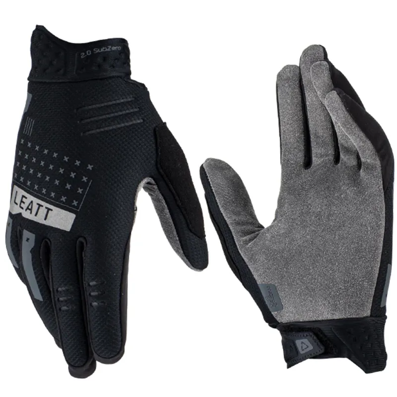 Leatt Glove MTB 2.0 SubZero Full Finger Gloves - Black