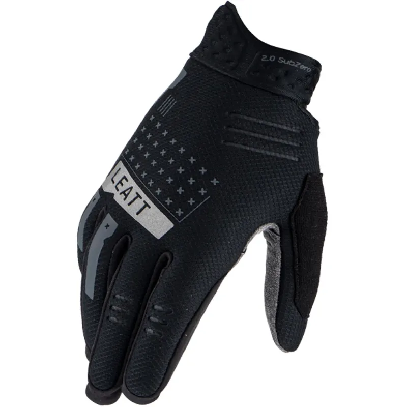 Leatt Glove MTB 2.0 SubZero Full Finger Gloves - Black-2