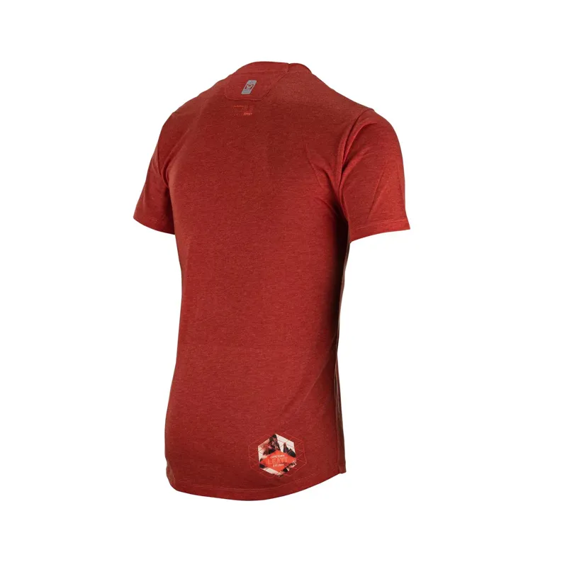 Leatt Jersey MTB AllMtn 2.0 Short Sleeve Jersey - Lava Red-2