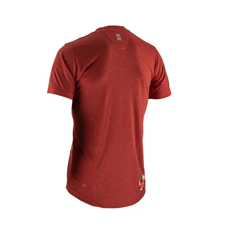 Leatt Jersey MTB AllMtn 2.0 Short Sleeve Jersey - Lava Red-3