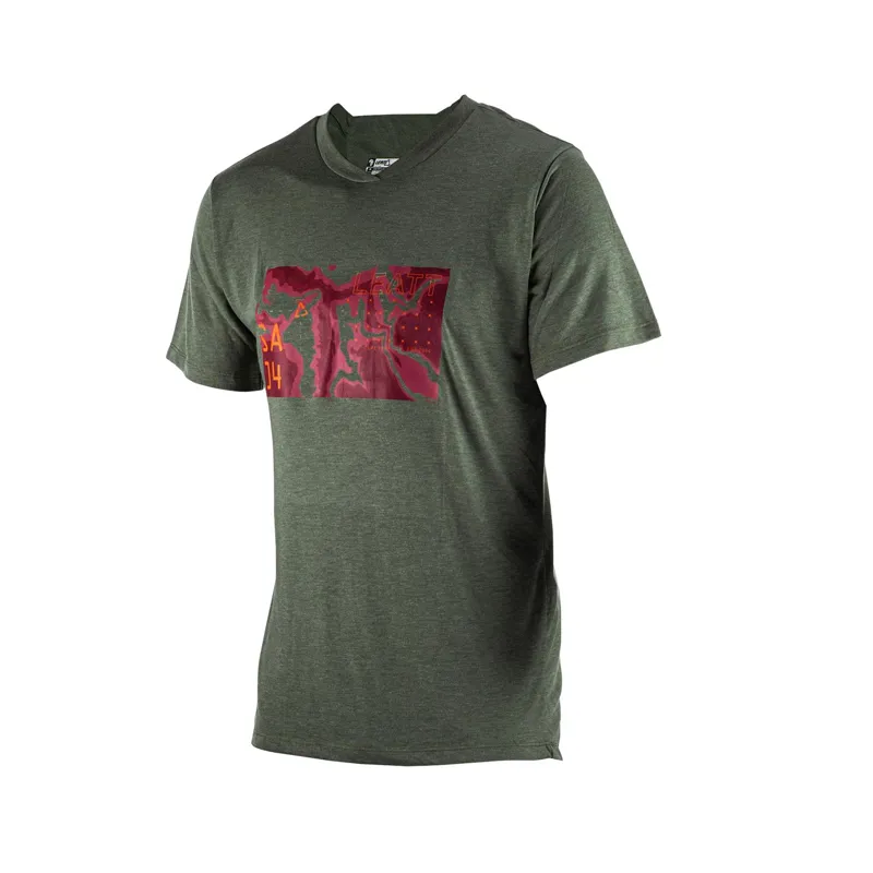 Leatt Jersey MTB Allmtn 2.0 Short Sleeve Jersey - Pine-1