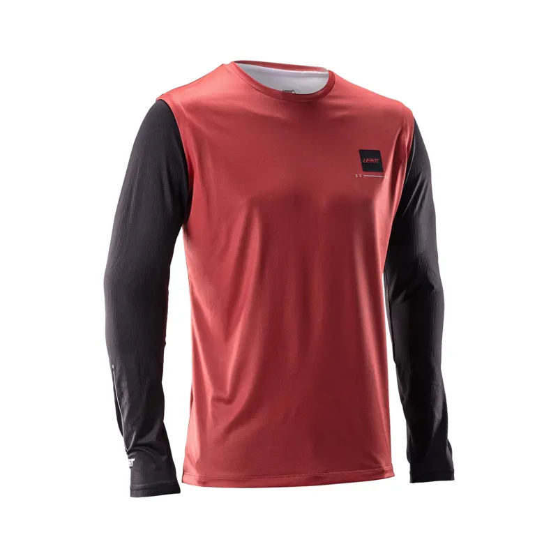 Leatt 1.0 MTB Ride Kit 2026 Trouser And Jersey Combo - Dusty Red-1