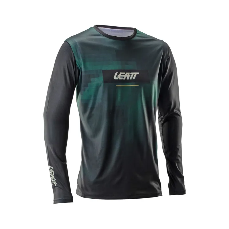 Leatt 1.0 MTB Ride Kit 2026 Trouser And Jersey Combo - Szymon Godziek Black/ Green-1