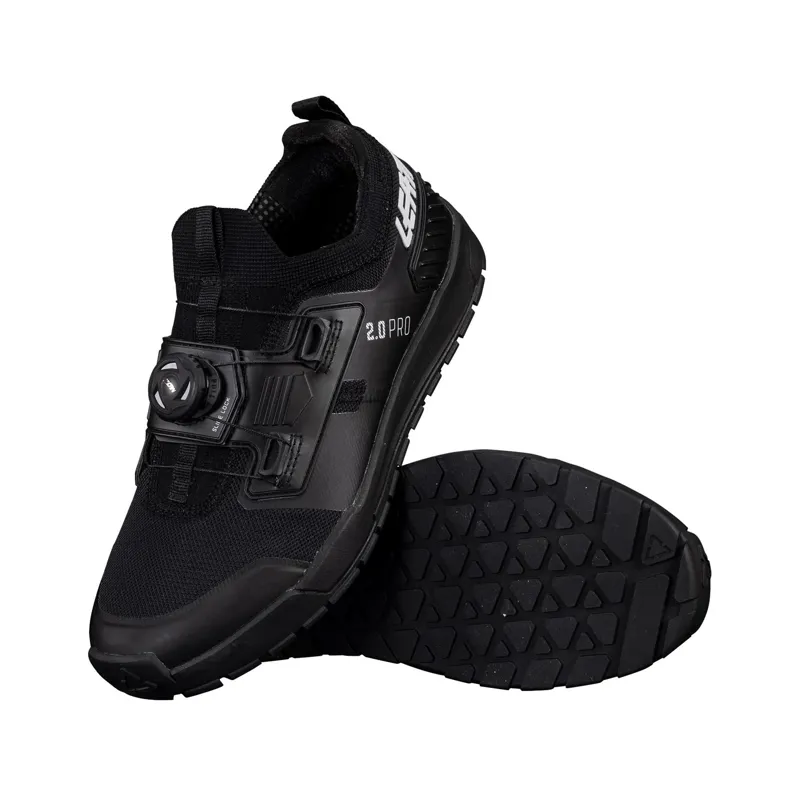 Leatt ProFlat 2.0 Flat Pedal Mountain Bike Shoes - Black