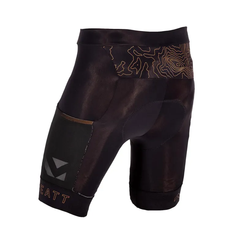 Leatt Shorts Endurance MTB 5.0 Cargo Gravel Cycling Shorts - Black-1