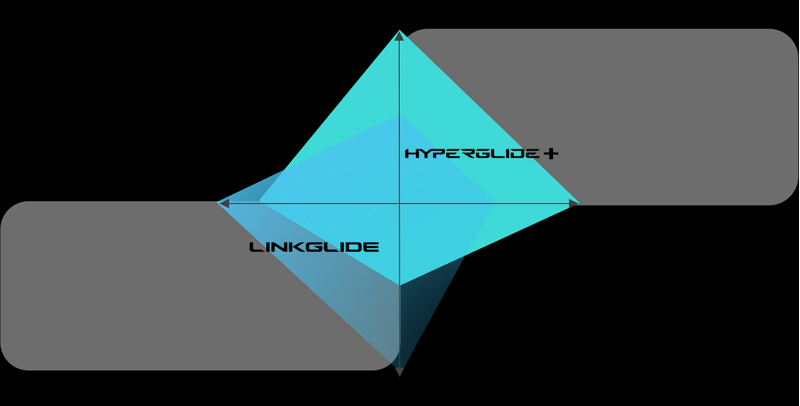 Shimano CS-LG600 Linkglide 11 Speed Cassette - 11- 50 - Silver/ Black-2