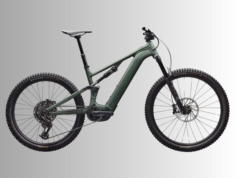 Specialized Turbo Levo 4 Alloy E.MTB - Satin Cypress Metallic/ Dark Moss Green