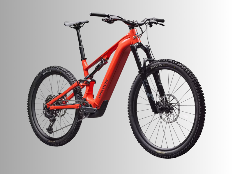 Specialized Turbo Levo 4 Alloy E.MTB - Gloss Deep Orange/ Deep Lake-1