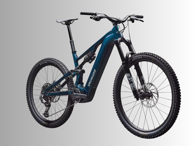 Specialized Turbo Levo 4 Comp Alloy E.MTB - Gloss Deep Lake/ Dune White-1