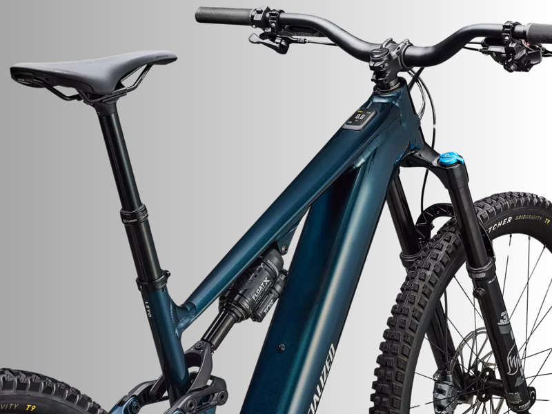 Specialized Turbo Levo 4 Comp Alloy E.MTB - Gloss Deep Lake/ Dune White-3