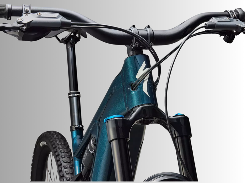 Specialized Turbo Levo 4 Comp Alloy E.MTB - Gloss Deep Lake/ Dune White-4