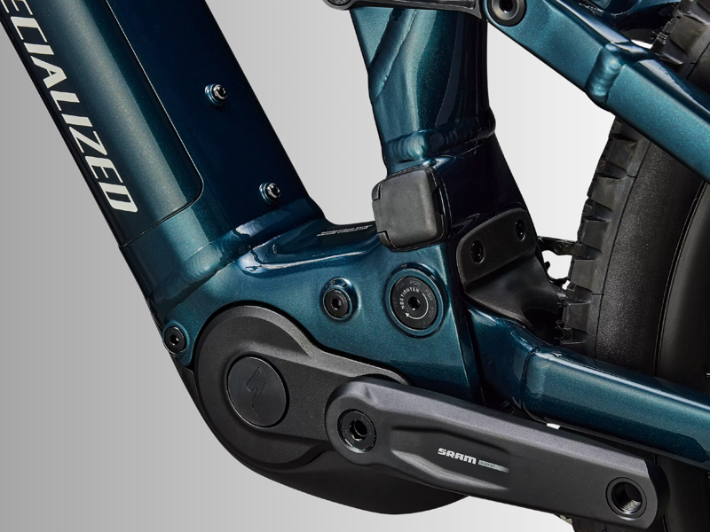 Specialized Turbo Levo 4 Comp Alloy E.MTB - Gloss Deep Lake/ Dune White-6