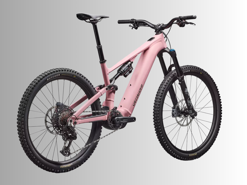 Specialized Turbo Levo 4 Comp Alloy E.MTB - Satin Dusty Pink/ Cypress Metallic-2