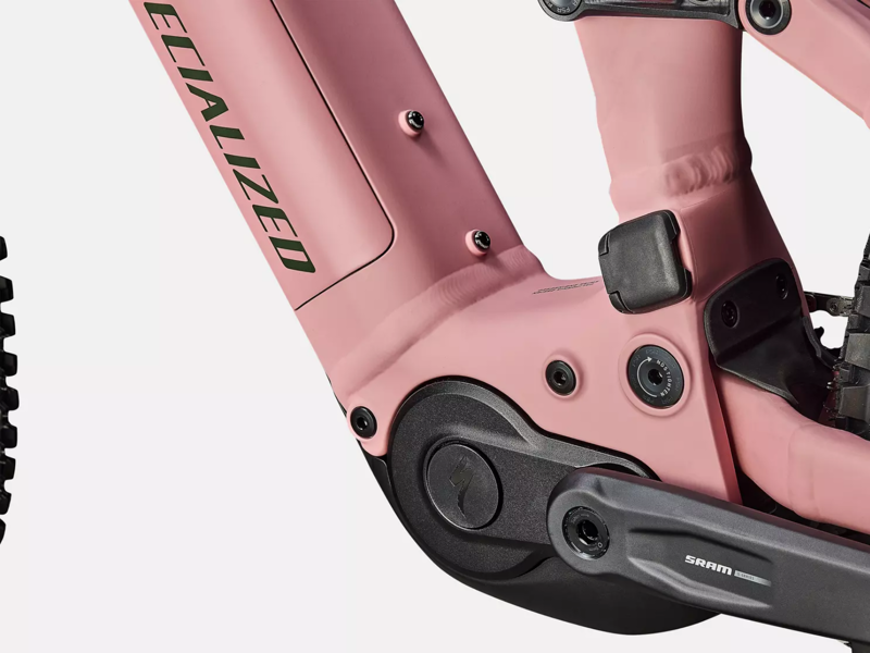 Specialized Turbo Levo 4 Comp Alloy E.MTB - Satin Dusty Pink/ Cypress Metallic-6