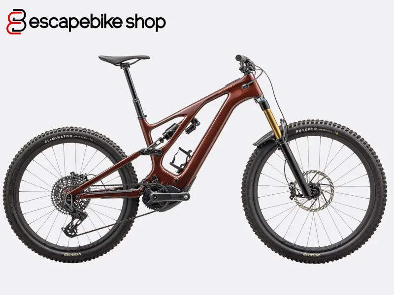 Specialized Levo Pro Carbon Mountain E.Bike - Gloss Rusted Red/Redwood