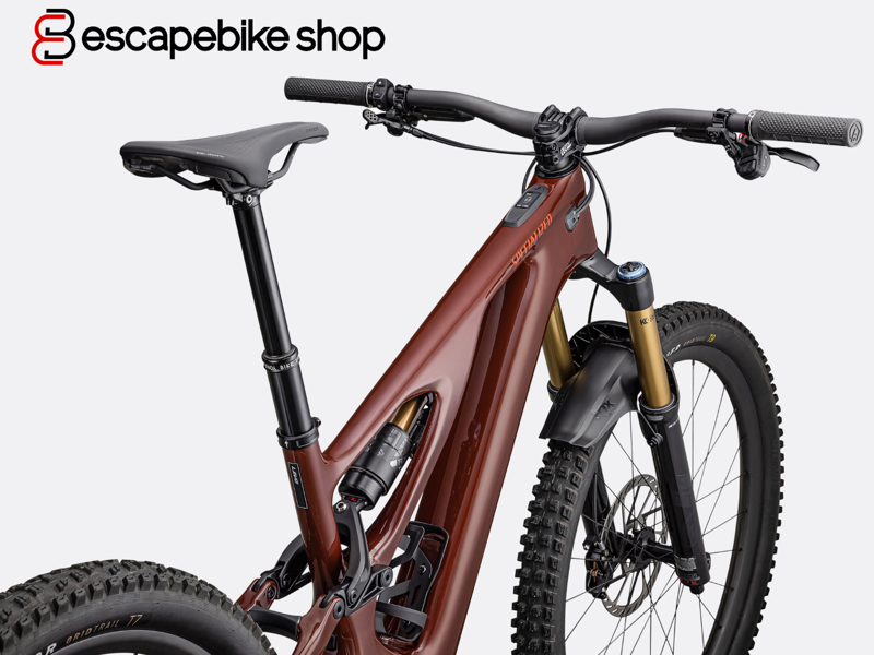 Specialized Levo Pro Carbon Mountain E.Bike - Gloss Rusted Red/Redwood-3