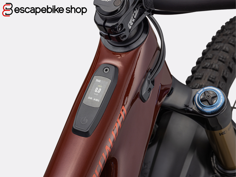 Specialized Levo Pro Carbon Mountain E.Bike - Gloss Rusted Red/Redwood-8